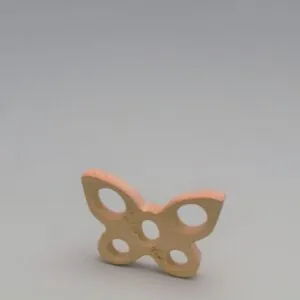 Дървена ЕКО Гризалка Пеперуда за Бебе Дървена ЕКО Гризалка Пеперуда за Бебе