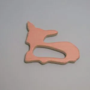 Дървена Гризалка Сърничка за Бебе Дървена Гризалка Сърничка за Бебе