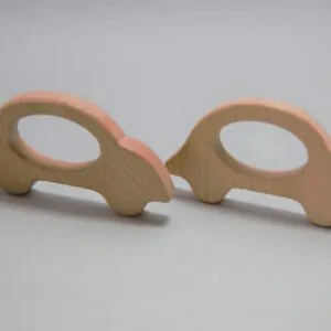 Дървена Гризалка Кола за Бебе Дървена Гризалка Кола за Бебе