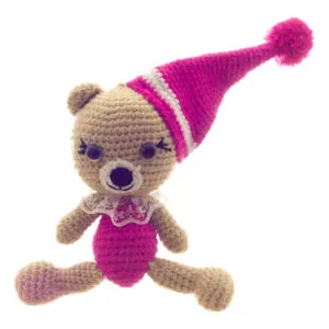 Ръчно Плетено Малко Меченце Ключодържател Амигуруми Ръчно Плетено Малко Меченце Ключодържател Амигуруми