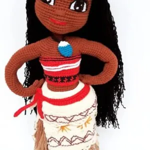 Плетена Кукла Играчка Ваяна Moana Амигуруми